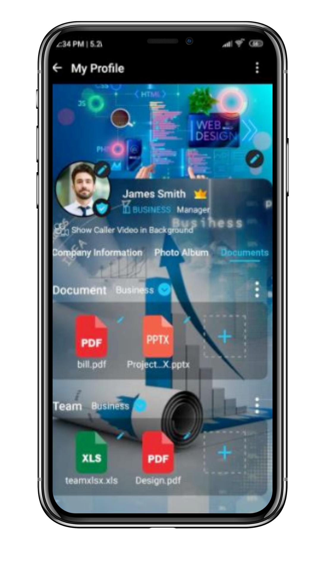 Content companion screen